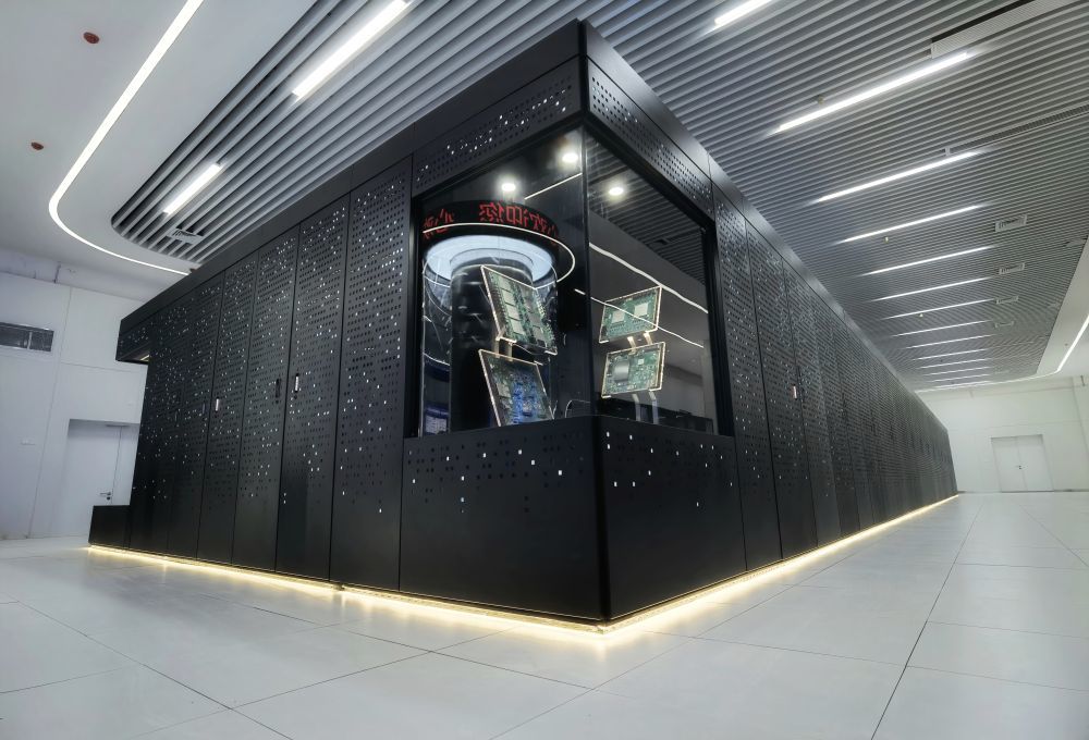 图为3D科学计算机“天穹”。(受访者供图)