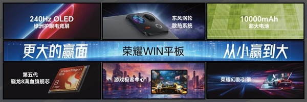 荣耀WIN2系列首秀:行业首创双风扇涡轮散热 WIN平板同台亮相