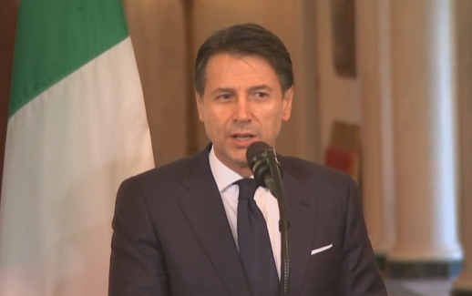 意大利前总理孔特 视频截图