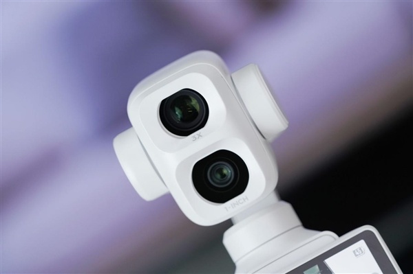 口袋电影机!大疆DJI OSMO POCKET 4P云台相机白色版图赏