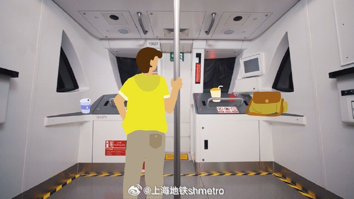 【地铁爱提醒】乘坐无人驾驶列车时，请勿擅动车头操作台面板设备，不要将