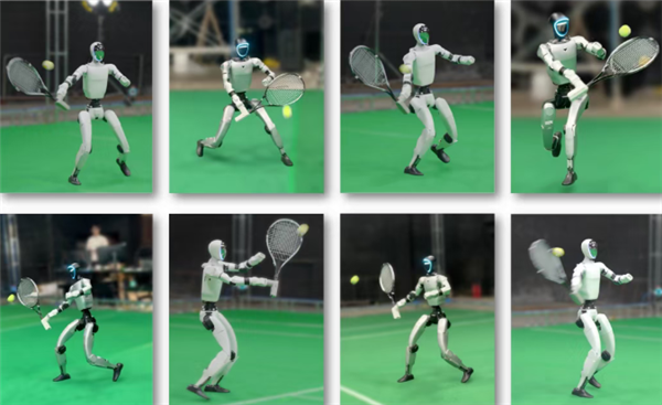 全球首创！中国团队发布全自主网球人形机器人：无需预编程