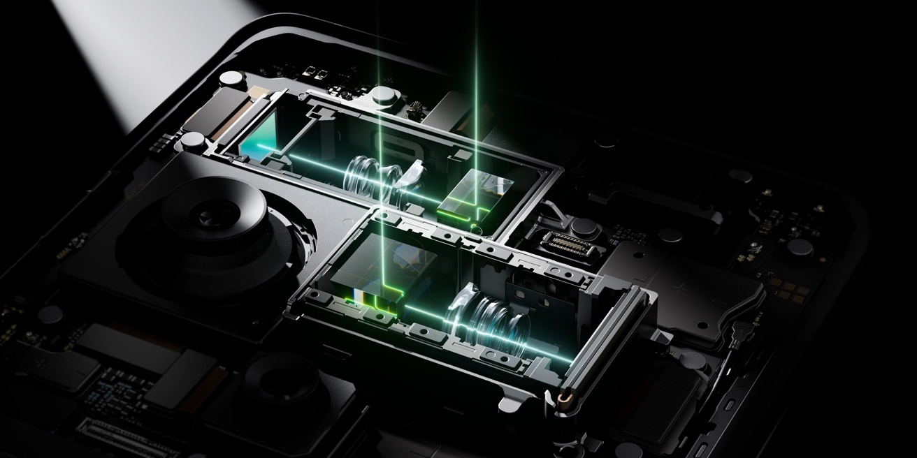 Find X7 Ultra 镜组透视图