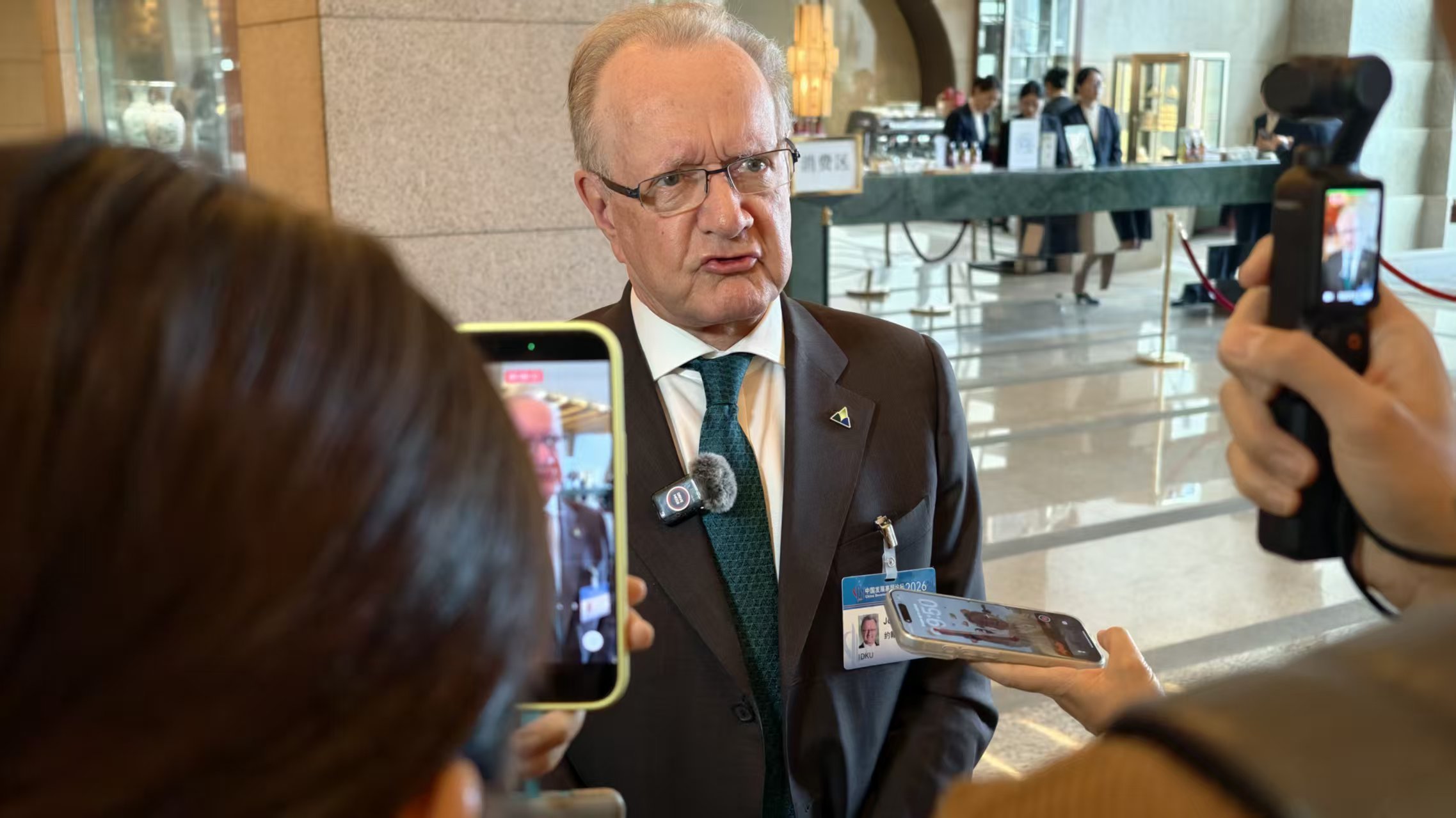 昆山杜克大学常务副校长约翰·奎尔奇