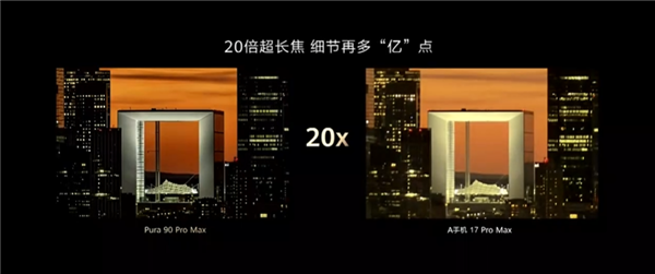 华为Pura 90 Pro Max业界首发2亿像素RYYB传感器：进光量达iPhone 17 Pro Max五倍