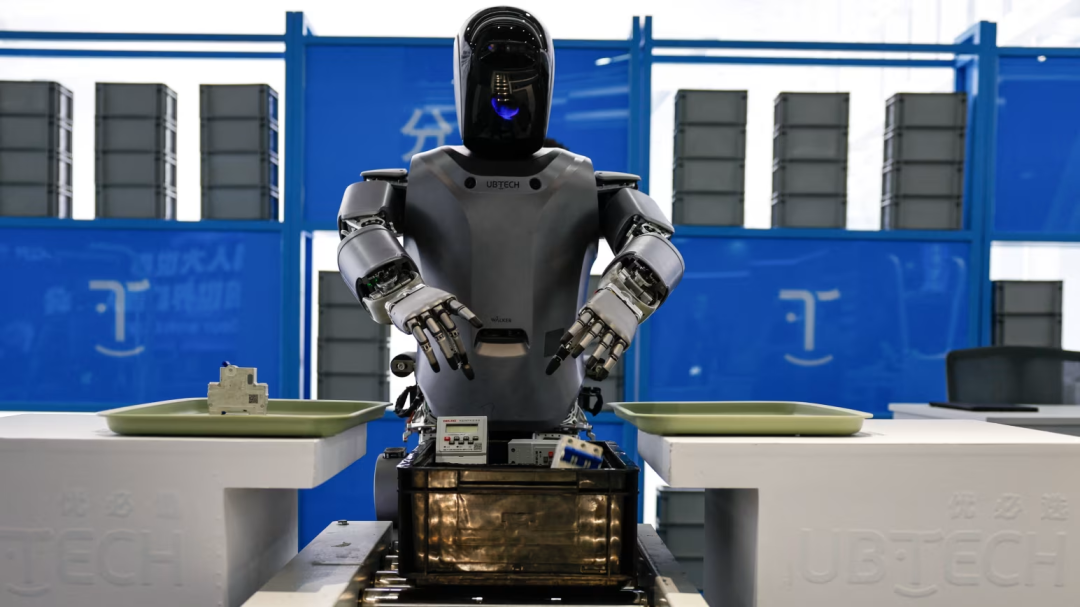 ▲中国的数字经济和人工智能领域比欧洲先进。（图源：纽约时报）