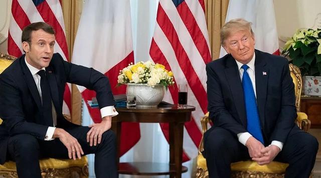 马克龙与特朗普