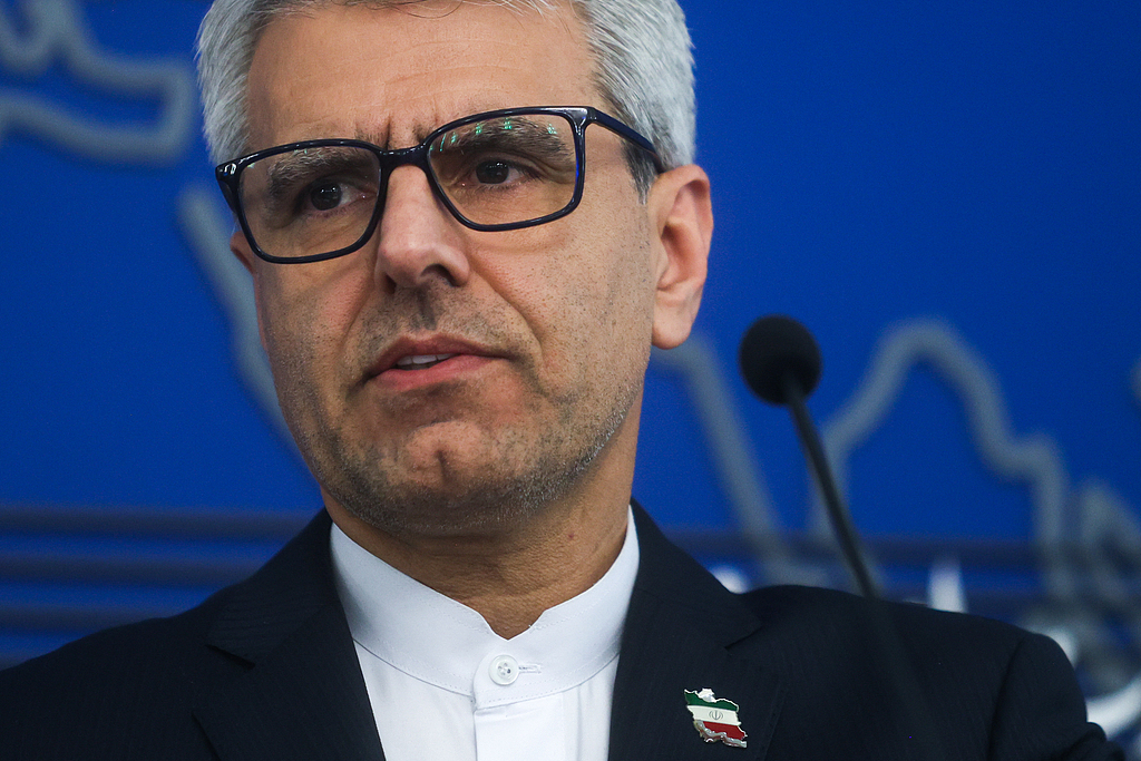 伊朗外交部发言人巴加埃 资料图 图源:视觉中国