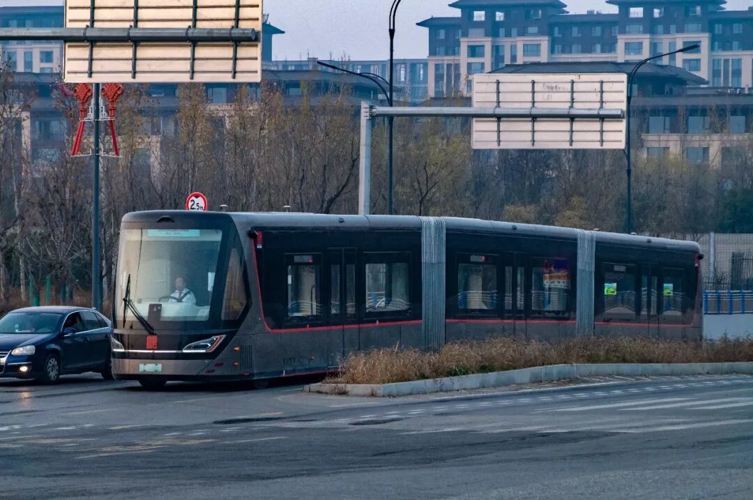 曾经运营中的西咸智号线 图/受访者供图