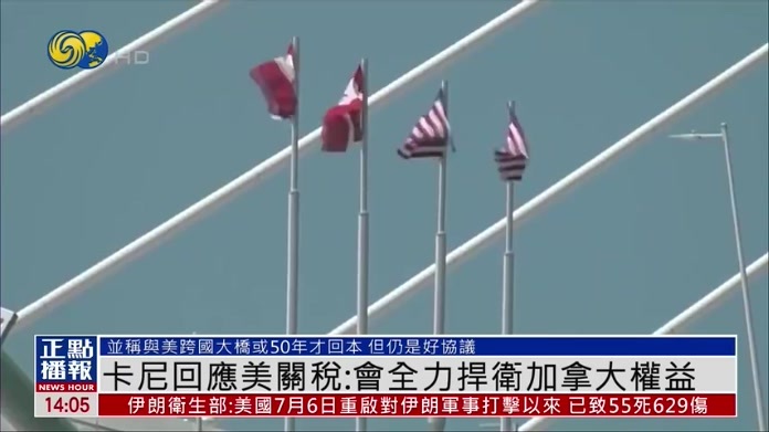 卡尼回应美关税：会全力捍卫加拿大权益