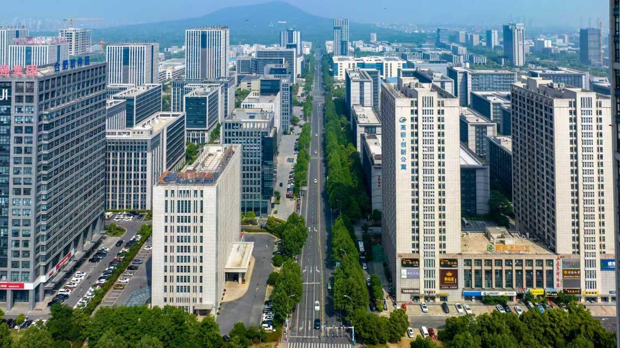 位于合肥高新区的“量子大道”。合肥高新区管委会供图