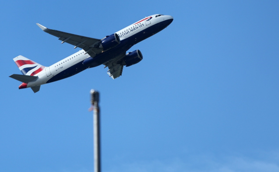 英国航空公司飞机 资料图 图源:IC photo
