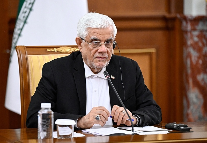 △伊朗第一副总统阿雷夫(资料图)