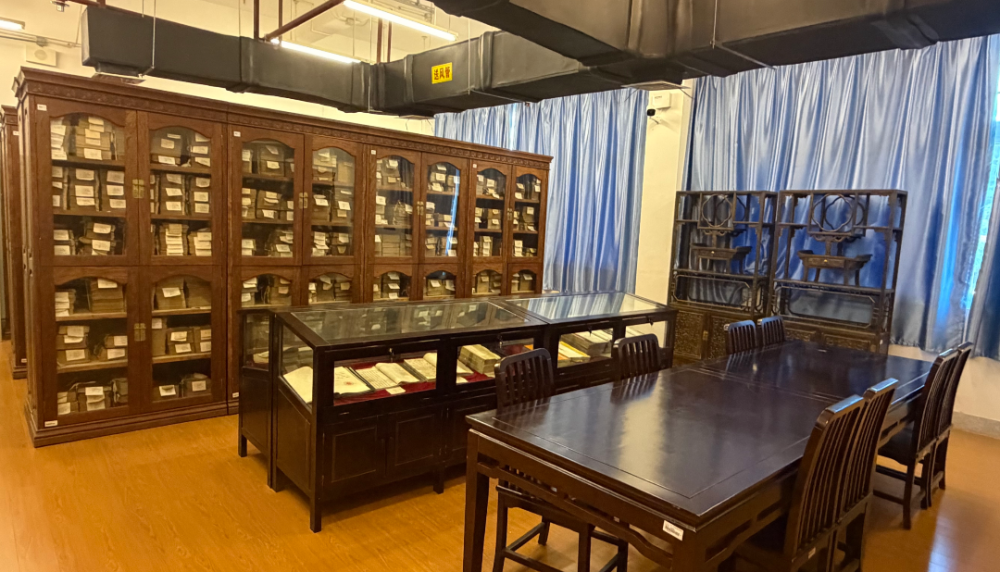 厦门大学图书馆古籍书库。厦门大学供图
