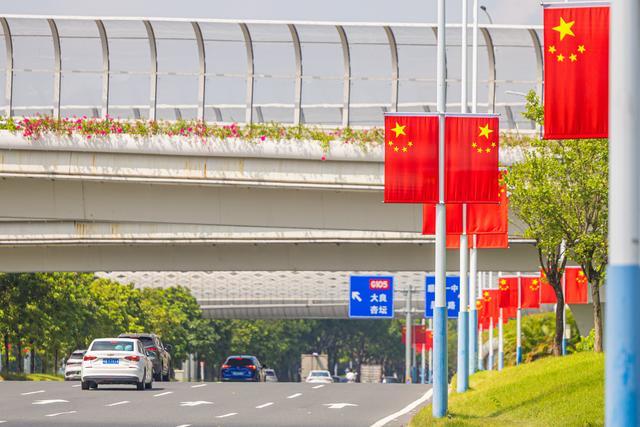 大良南国路碧南立交。