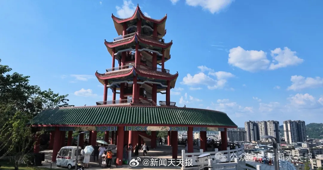 【爬山、遛娃、看美景！乐山这个公园升级归来，周末约起~】对很多犍为人