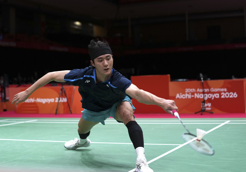 俞泰彬在本次亚运会战胜了李卓耀、林俊易、石宇奇等一众高手 (新华社)