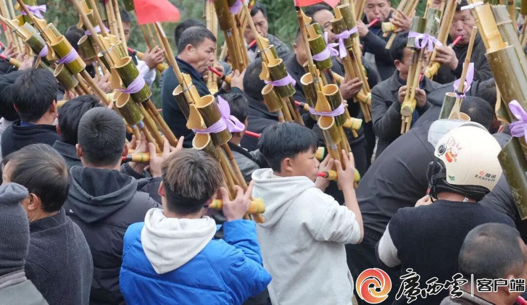 1月4日，三江侗族自治县富禄苗族乡大顺村举办2026年传统芦笙比响活动。