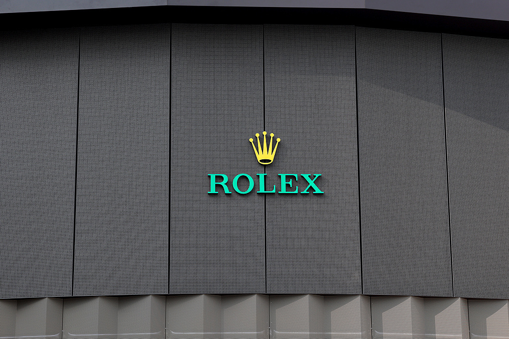 贵寓图：劳力士品牌绚丽。（视觉中国）