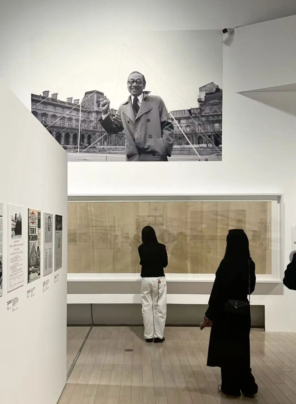 上海当代艺术博物馆“贝聿铭：人生如建筑”展览现场，2025年