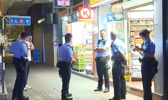 案发后,警员到场调查。图源:香港文汇网