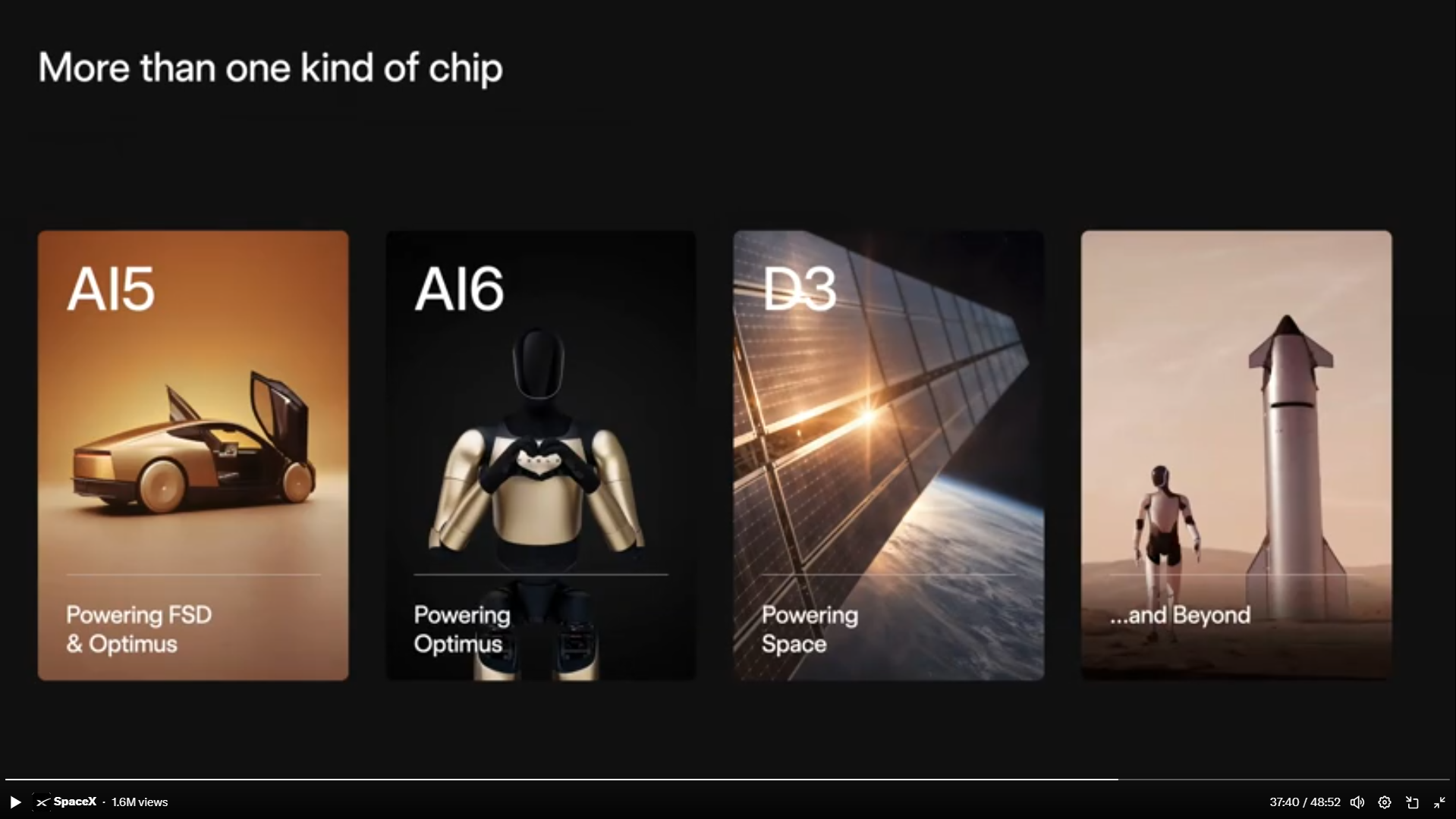 马斯克正式发布Terafab项目:目标年产1太瓦算力 主要于太空部署