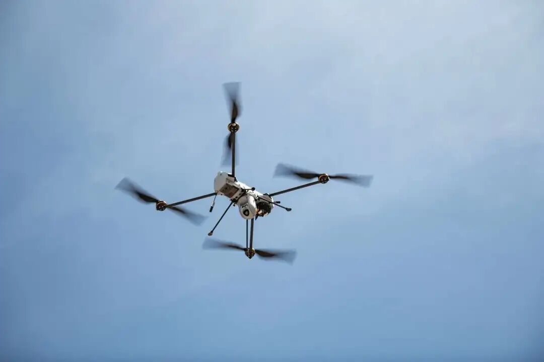 U.S. special operations forces tested a C100 quadcopter carrying a STAG-5 laser designator to guide precision mortar strikes beyond the standard range of a 120 mm mortar (Picture Source: Leonardo DRS)