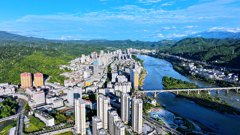 石泉县入选全国美丽乡村先行区。石泉县委宣传部供图