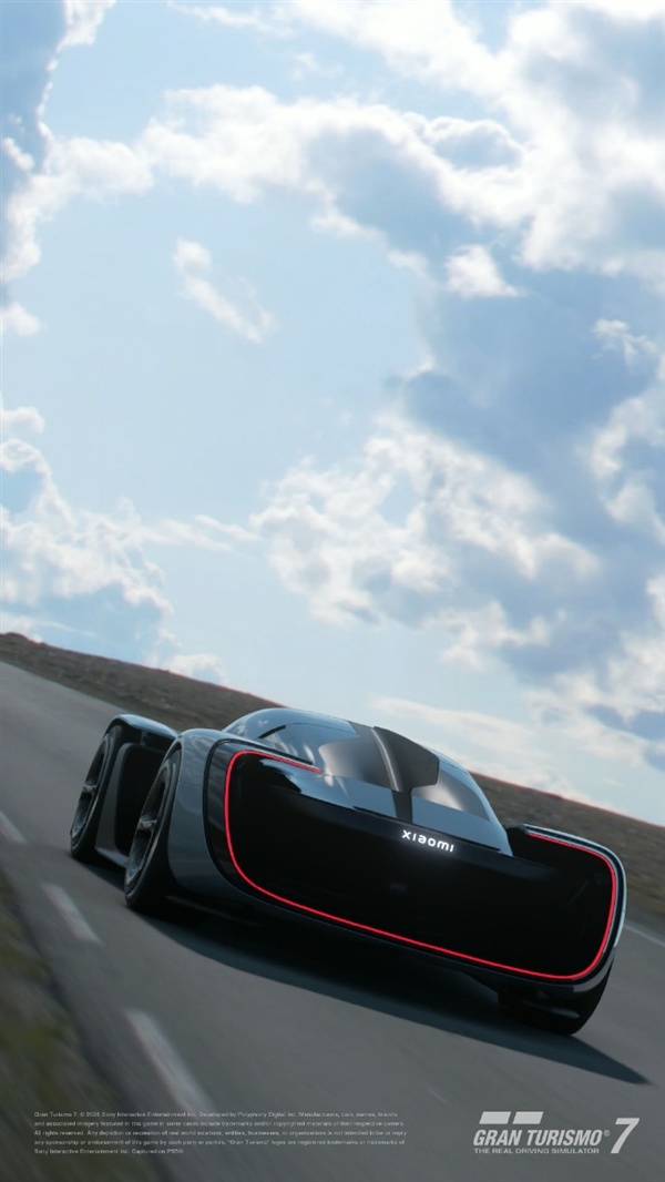中国品牌首次!小米Vision GT正式登陆《GT赛车7》:全球玩家都能开
