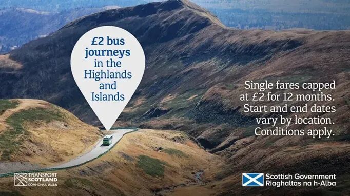 苏格兰方面撤下的旅游广告图 图源：英媒