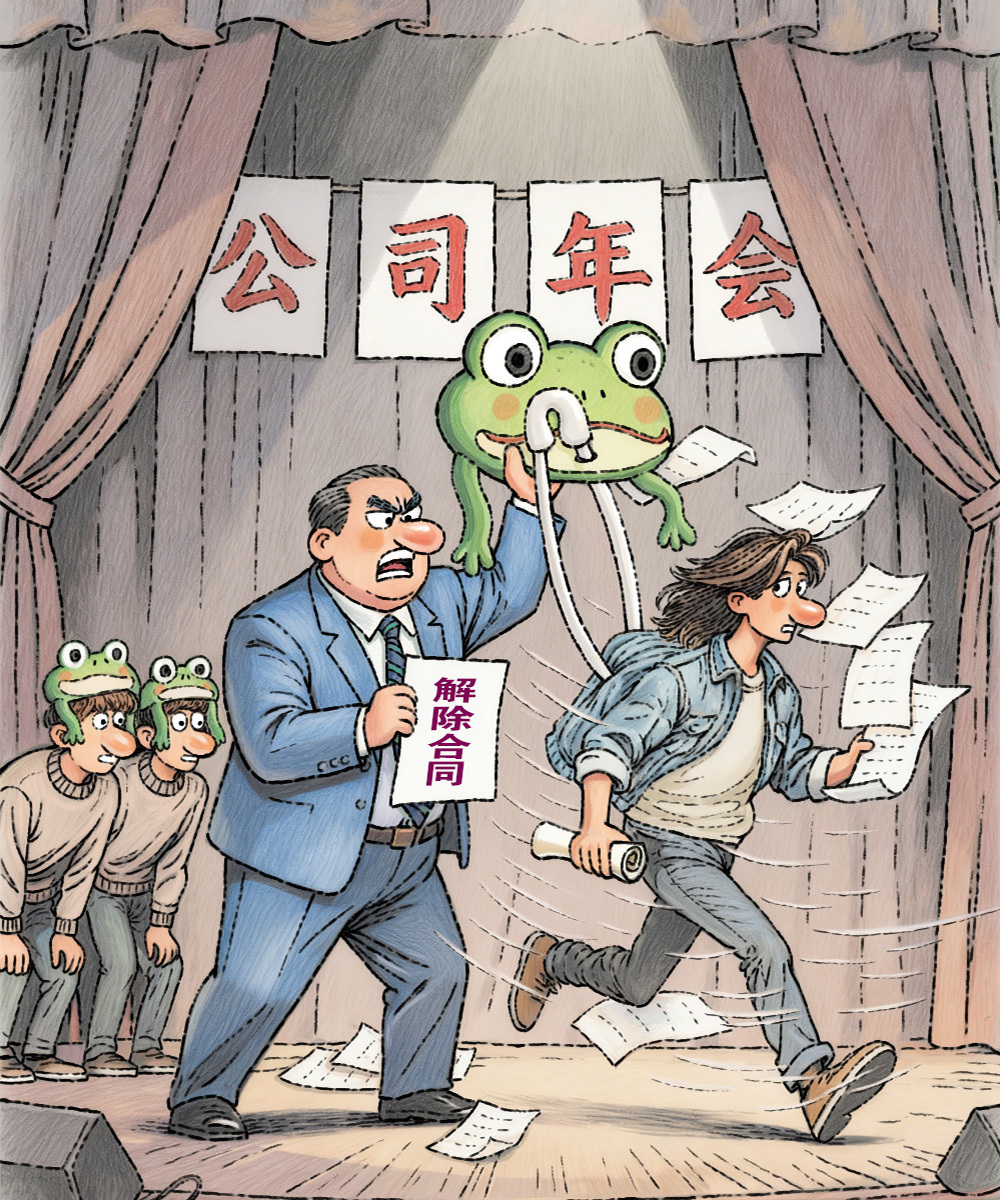 拒绝年会表演节目就该被开?