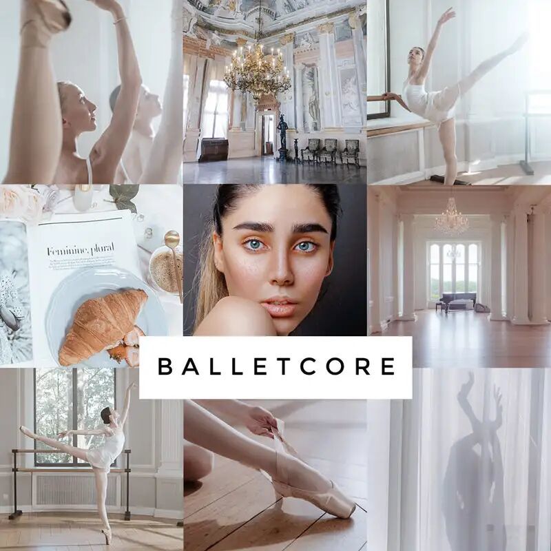 Balletcore Lightroom presets – LOOX PRESETS