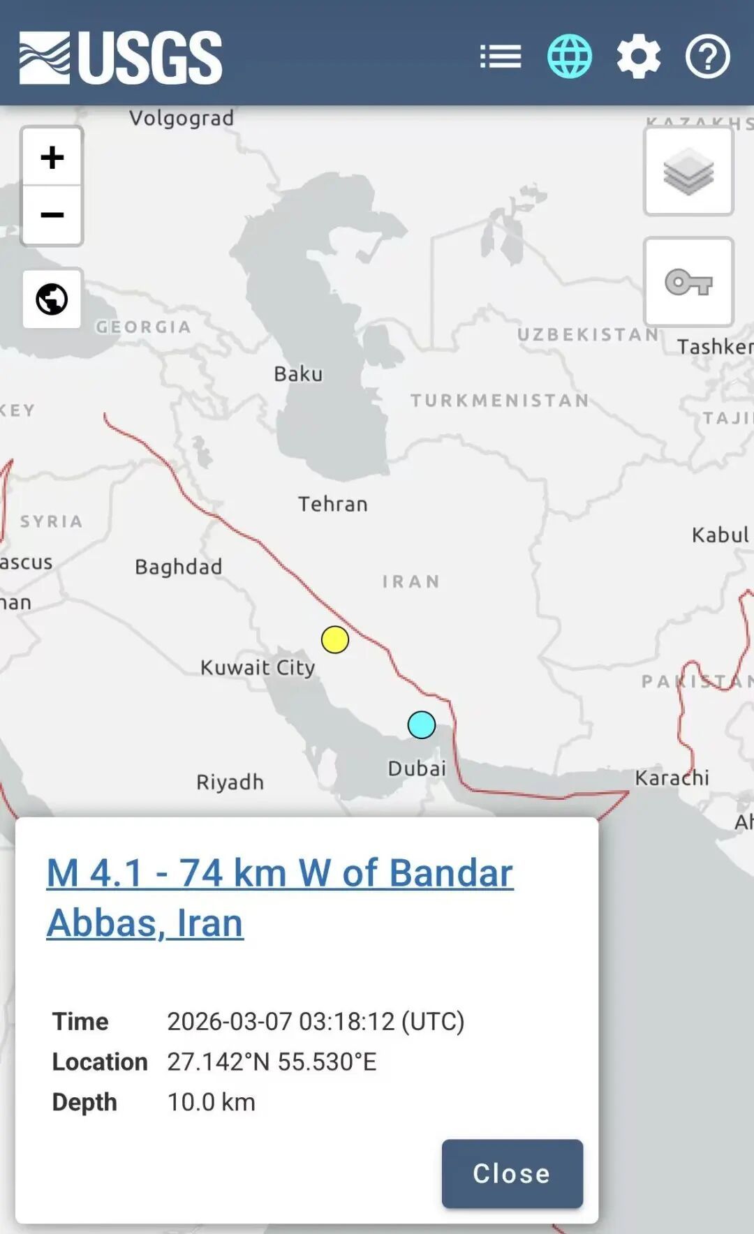 伊朗的地震,是在进行地下核试验吗?