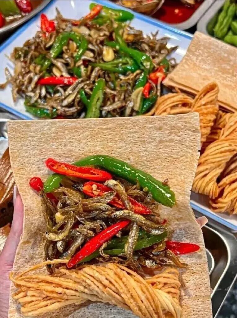 连云港小鱼煎饼