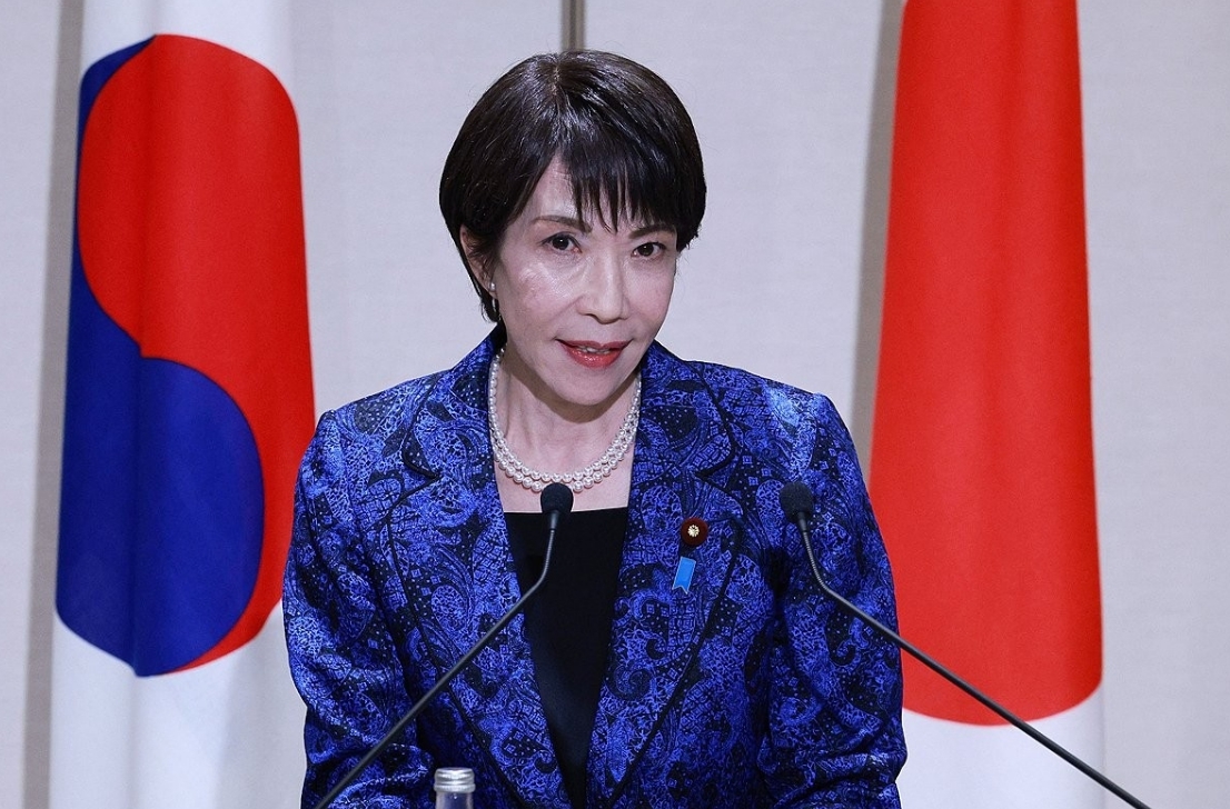 高市早苗 资料图 图源:韩媒