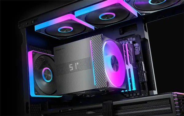 最大解热260W！骨伽FRZ 612 ARGB风冷发布：配6根6mm热管