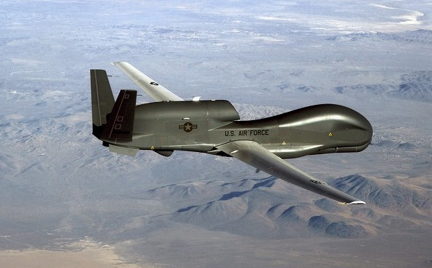 资料图：RQ-4“全球鹰”无人侦察机