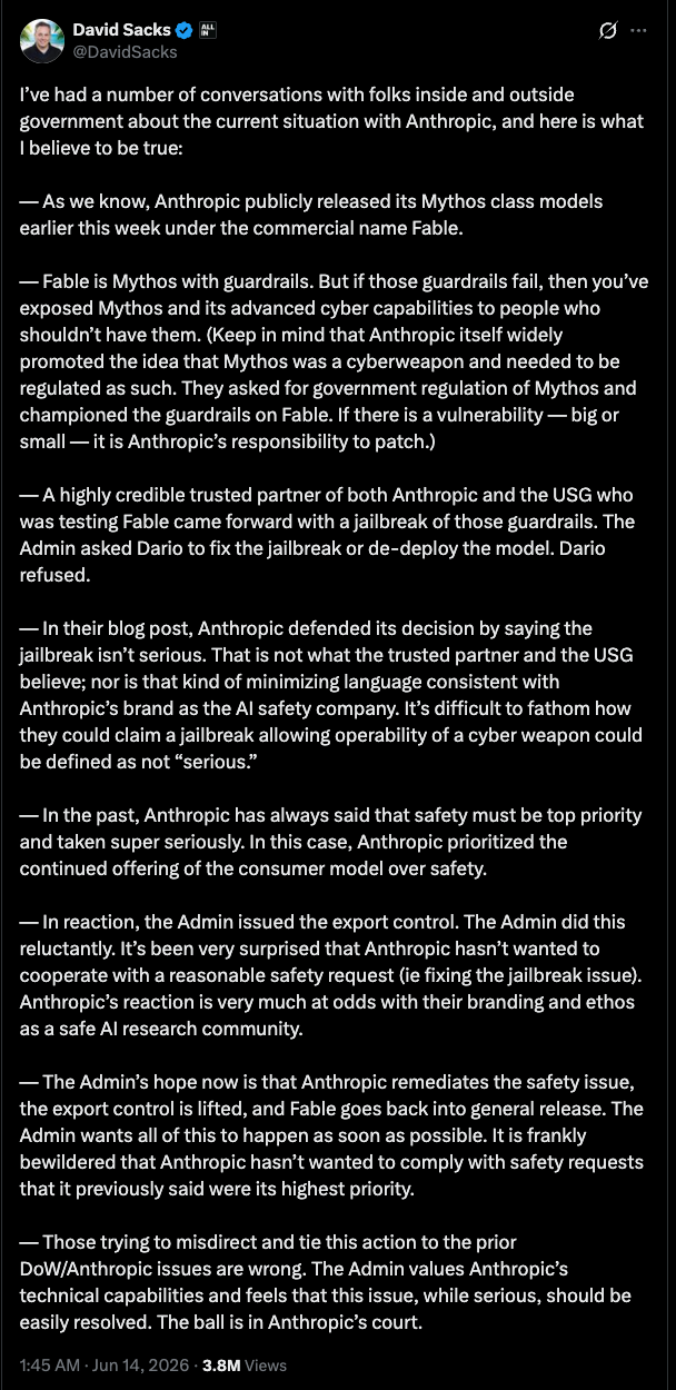 大反转!Anthropic CEO拒修漏洞才被封,举报Claude新模型是自家大股东