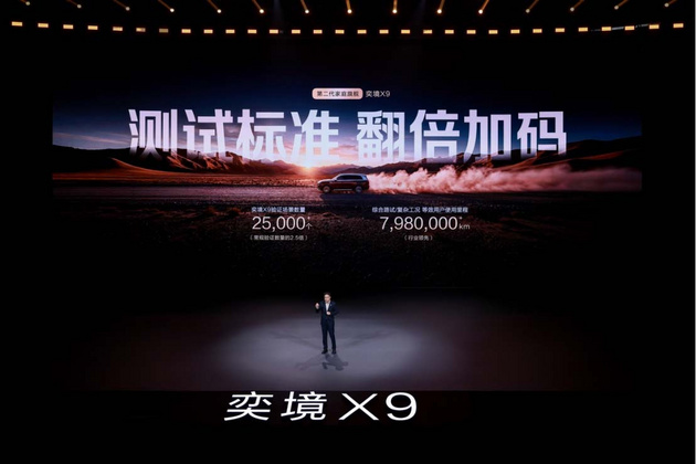 限时优惠价27.98万起 奕境X9正式上市