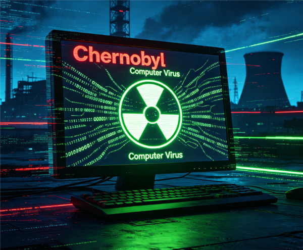 大小仅1KB！最具拆除性的切尔诺贝利病毒感染6000万台电脑：清空硬盘数据、改写主板BIOS