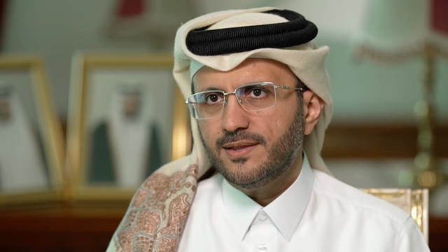 卡塔尔外交部发言人安萨里 资料图 图源:外媒