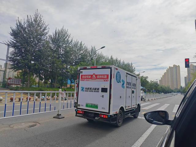 无人车测试中