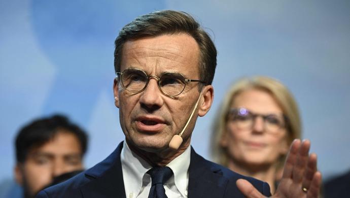 △瑞典首相克里斯特松(资料图)