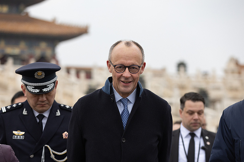 德国总理默茨访问故宫