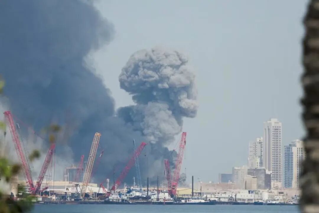 2月28日,巴林首都麦纳麦发生爆炸。 图源:外媒