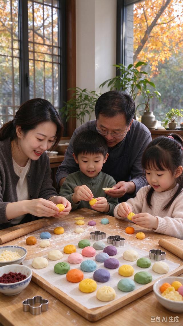 亲子做唐果子
