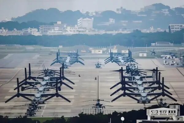 资料图:驻冲绳美军基地 网