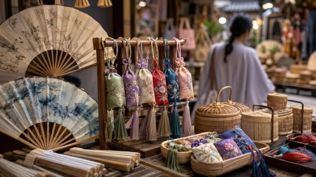 摄图网_701564939_古色古香市集传统手工艺品_(企业商用).jpg