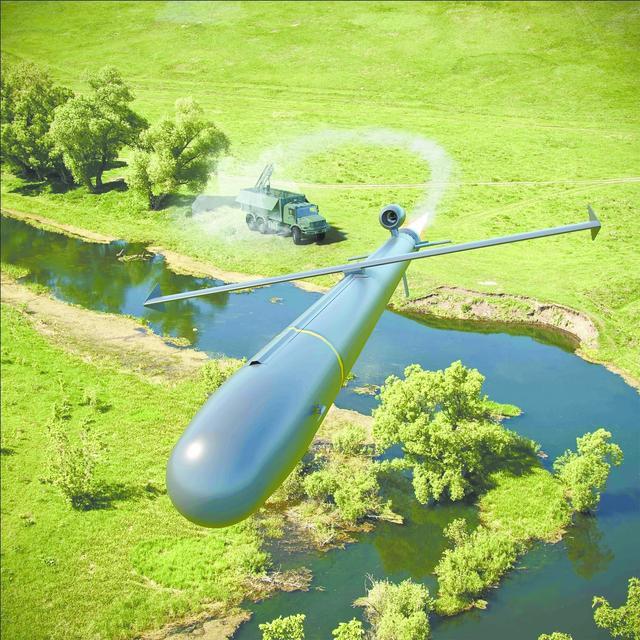 MBDA研制的远程无人机概念图。（图源：MBDA官方网站）