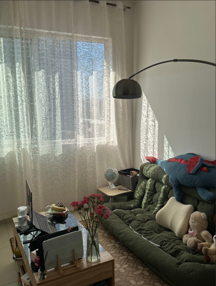 来自甘肃的张维雍在康居西城的温馨小家。受访单位供图